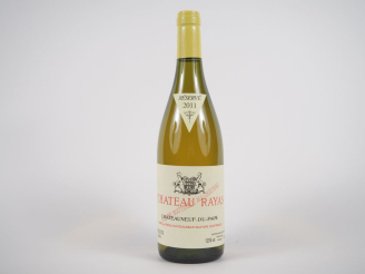Vente aux enchères 1 BOUTEILLE CHÂTEAU RAYAS BLANC CHÂTEAUNEUF DU PAPE - 2011 