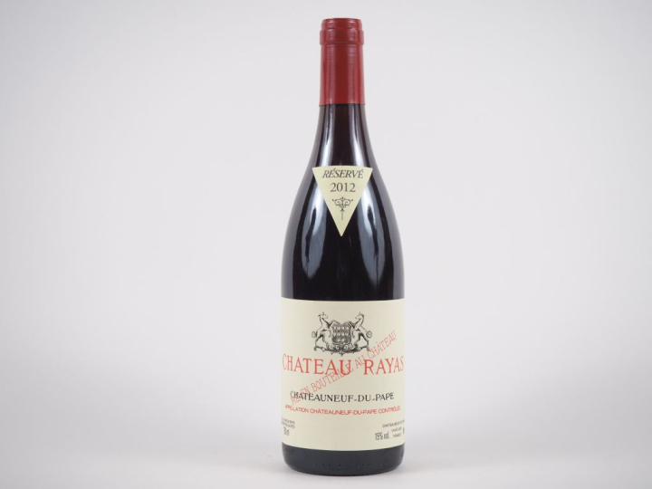 1 BOUTEILLE CHÂTEAU RAYAS CHÂTEAUNEUF DU PAPE - 2012