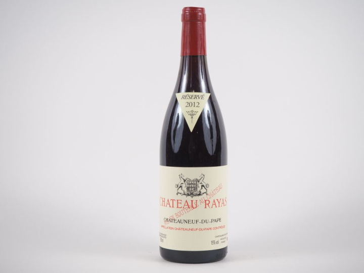 1 BOUTEILLE CHÂTEAU RAYAS CHÂTEAUNEUF DU PAPE - 2012