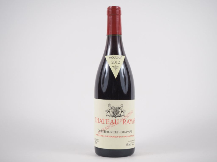 1 BOUTEILLE CHÂTEAU RAYAS CHÂTEAUNEUF DU PAPE - 2012 - ETIQUETTE TRÈS 