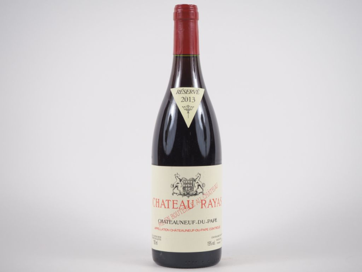1 BOUTEILLE CHÂTEAU RAYAS CHÂTEAUNEUF DU PAPE - 2013 - ETIQUETTE TRÈS 