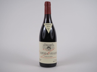 Vente aux enchères 1 BOUTEILLE CHÂTEAU DE FONSALETTE CÔTES DU RHÔNE - 2014 - ETIQUETTE TR