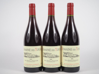 Vente aux enchères 3 BOUTEILLES DOMAINE DES TOURS EMMANUEL REYNAUD - 2020