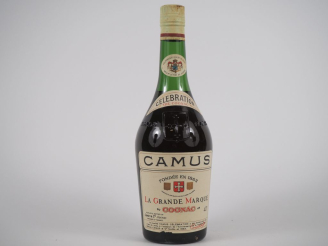 Vente aux enchères 1 VIEILLE BOUTEILLE COGNAC CAMUS LA GRANDE MARQUE 'CELEBRATION' - ELA