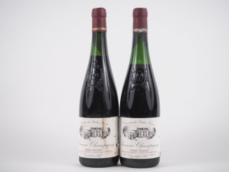Vente aux enchères 2 BOUTEILLES SAUMUR CHAMPIGNY 'TERRES CHAUDES' DOMAINE DES ROCHES NEUV