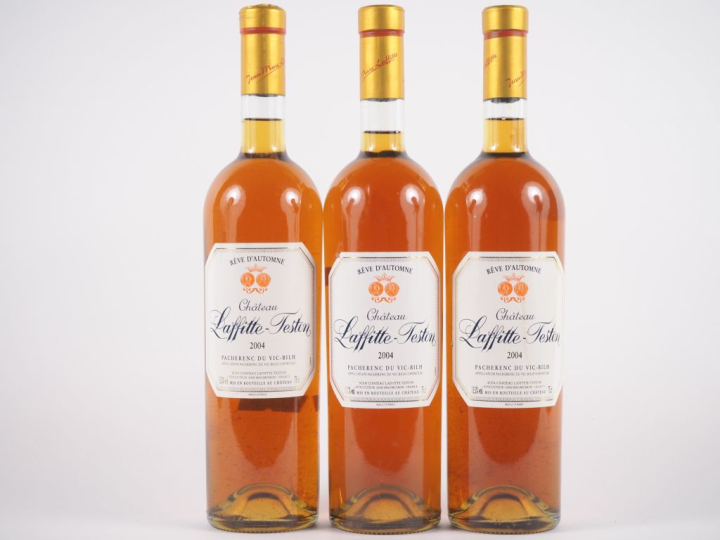 3 BOUTEILLES CHÂTEAU LAFITTE TESTON 'RÊVE D'AUTOMNE' PACHERENC DU VIC 
