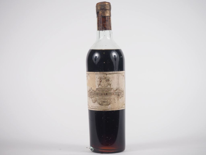 1 BOUTEILLE CHÂTEAU COUTET 1er CC SAUTERNES - 1929 - MEP-BEP/ELS