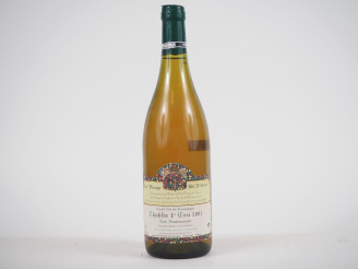 Vente aux enchères 1 BOUTEILLE CHABLIS 1er CRU "LES FOURNEAUX" DUFOUR de LOUVIGNY - 2001