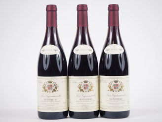 Vente aux enchères 3 BOUTEILLES MONTHÉLIE "LES VIGNEMONTS" PIERRE LAFOREST - 2005  