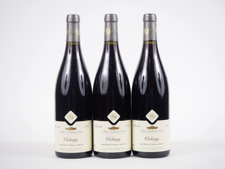 3 BOUTEILLES VOLNAY MAURICE BIDOUILH DE VERNEUIL - 2007