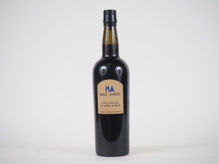 1 BOUTEILLE MAURY MAS AMIEL "CUVÉE SPÉCIALE" 10 ANS D'ÂGE
