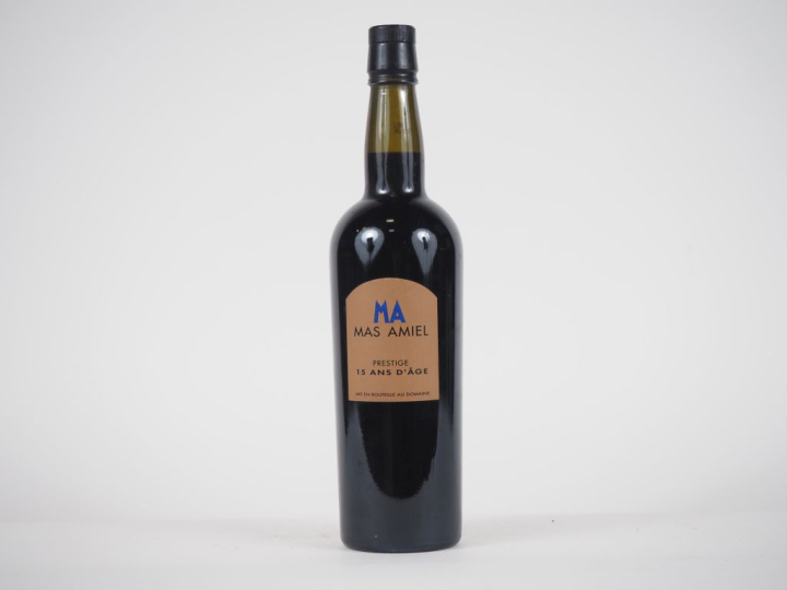 1 BOUTEILLE MAURY MAS AMIEL "PRESTIGE" 15 ANS D'ÂGE