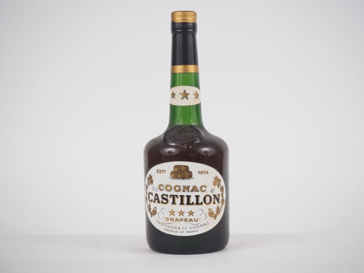 1 BOUTEILLE COGNAC CASTILLON DRAPEAU