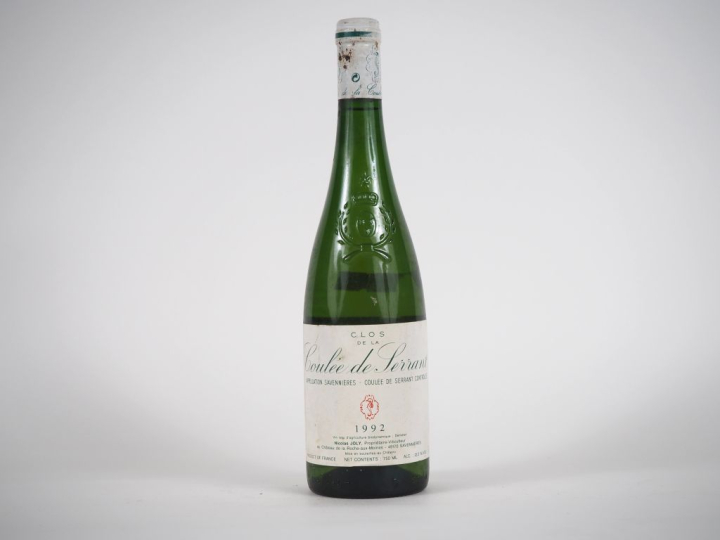 1 BOUTEILLE CLOS DE LA COULÉE DE SERRANT NICOLAS JOLY - 1992 