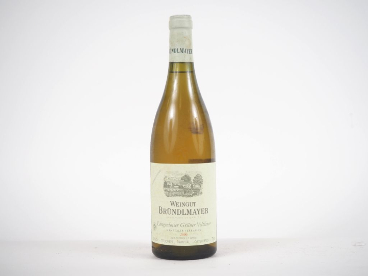 1 BOUTEILLE LANGENLOISER GRÜNER VELTINER WEINGUT BRÜNDLMAYER - 2000