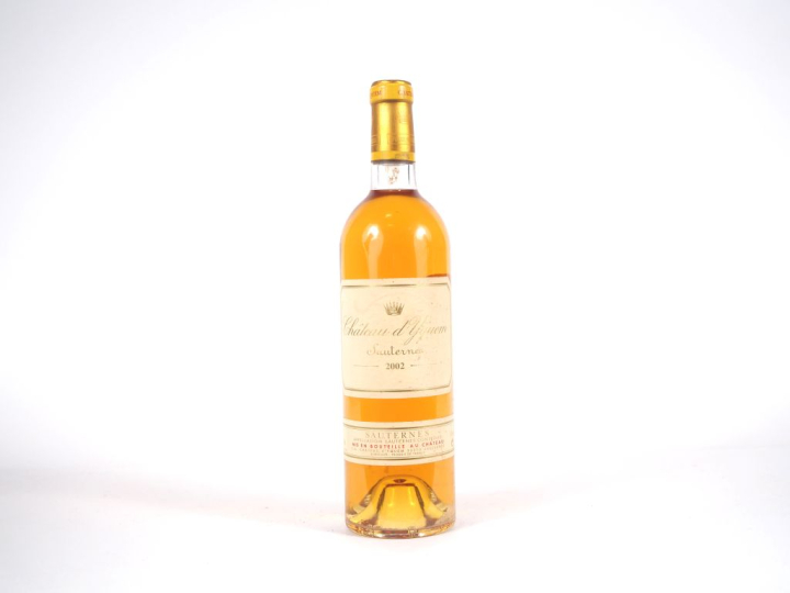 1 BOUTEILLE CHÂTEAU D'YQUEM 1er CCS SAUTERNES - 2002 - BG