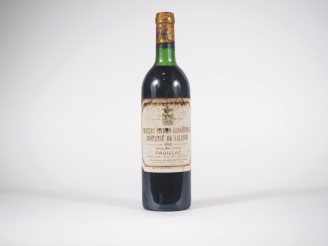 Vente aux enchères 1 BOUTEILLE CHÂTEAU PICHON LONGUEVILLE COMTESSE DE LALANDE GCC PAUILLA