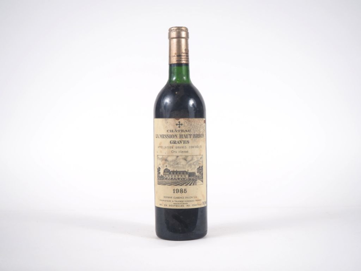 1 BOUTEILLE CHÂTEAU LA MISSION HAUT BRION CC GRAVES - 1985 - LB/ELS 
