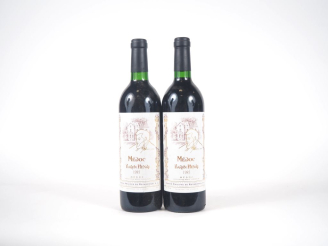 Vente aux enchères 2 BOUTEILLES BARON HENRI MÉDOC - 1985 - 1 BON NIVEAU 