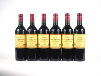 Vente aux enchères 6 BOUTEILLES CHÂTEAU LYNCH MOUSSAS GCC PAUILLAC - 1999 
