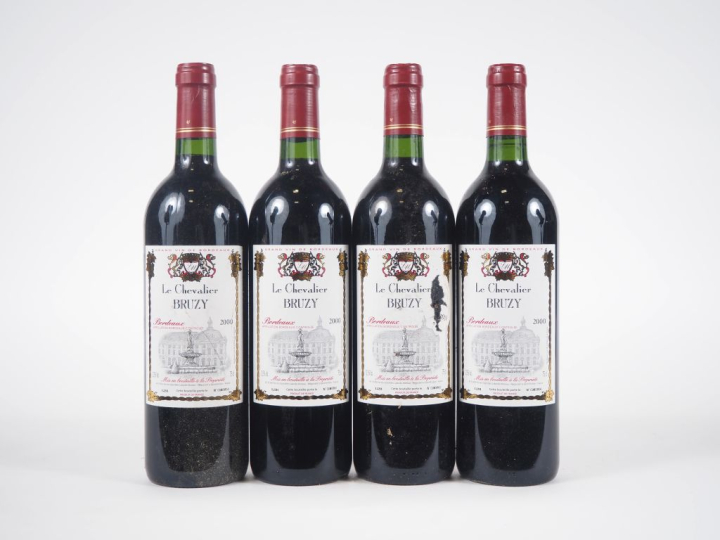 4 BOUTEILLES LE CHEVALIER BRUZY - 2000 - 1 EA 