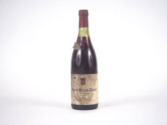 Vente aux enchères 1 BOUTEILLE MOREY ST DENIS MAURICE SIGAUT - NM - 2,6 CM - ETS 
