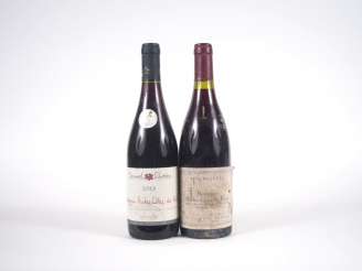 Vente aux enchères 2 BOUTEILLES BOURGOGNE HAUTES CÔTES DE NUITS : 1 MANUEL OLIVIER 2013 -