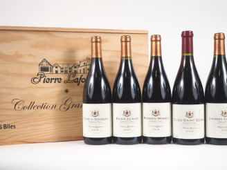 Vente aux enchères 5 BOUTEILLES GC PIERRE LAFOREST - CBO : 1 CLOS ST DENIS GC 2006 ETLA -