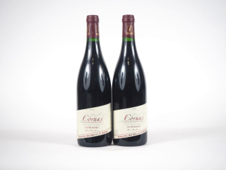 Vente aux enchères 2 BOUTEILLES CORNAS "LES MURETTES" DOMAINE SAINT JEMMS - 2000