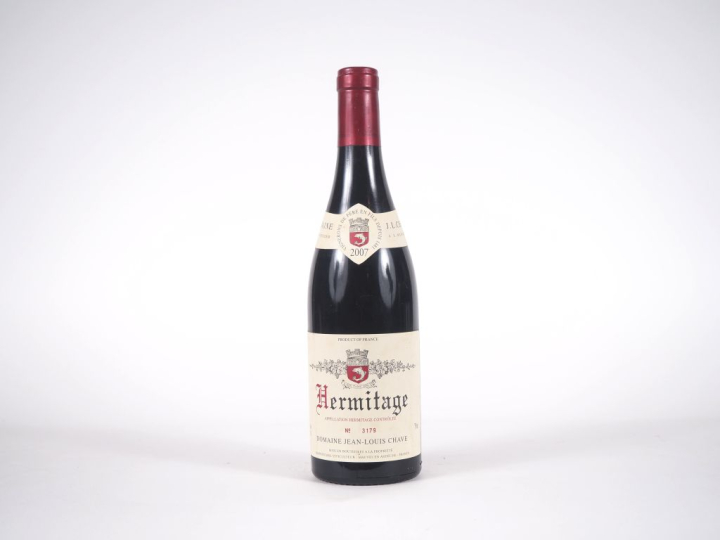 1 BOUTEILLE l'HERMITAGE DOMAINE JEAN LOUIS CHAVE - 2007