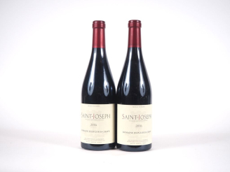 Vente aux enchères 2 BOUTEILLES SAINT JOSEPH DOMAINE JEAN LOUIS CHAVE - 2016 