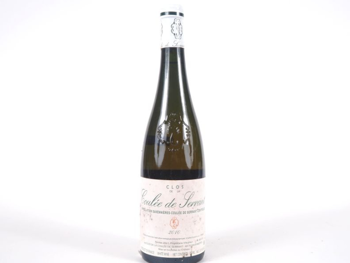 1 BOUTEILLE CLOS DE LA COULÉE DE SERRANT NICOLAS JOLY - 2010 - ELS 