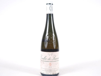 Vente aux enchères 1 BOUTEILLE CLOS DE LA COULÉE DE SERRANT NICOLAS JOLY - 2010 - ELS 