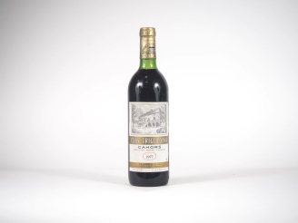 Vente aux enchères 1 BOUTEILLE CLOS TRIGUEDINA CAHORS - 1977 - BG 