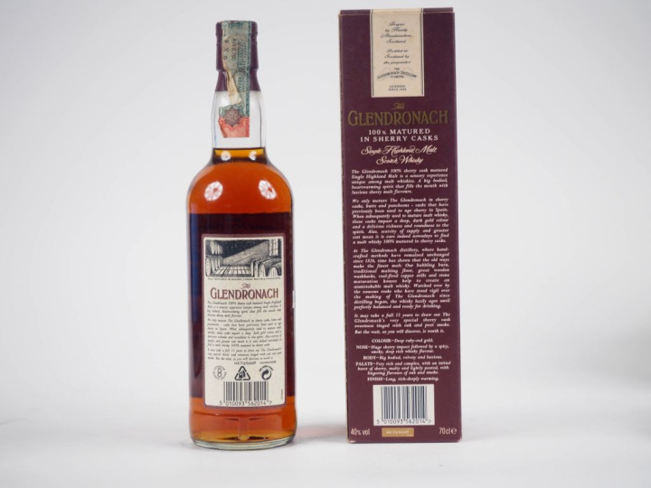 GLENDRONACH (THE) 15 YEARS 70 cl - 40 % - COFFRET 