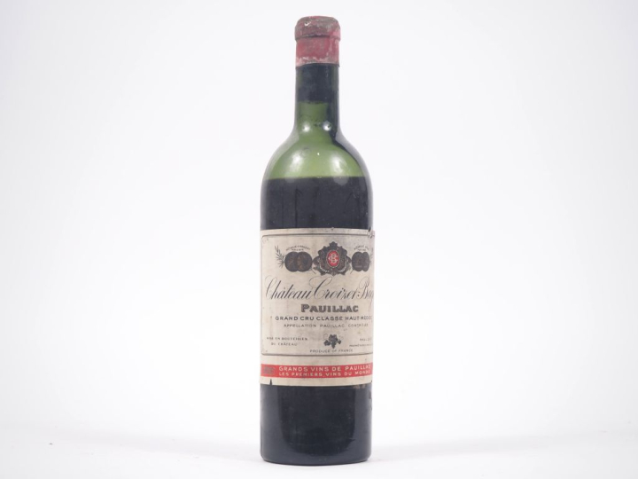 1 BOUTEILLE CHÂTEAU CROIZET BAGES GCC PAUILLAC - NM - VIDANGE/CAPS TRÈ