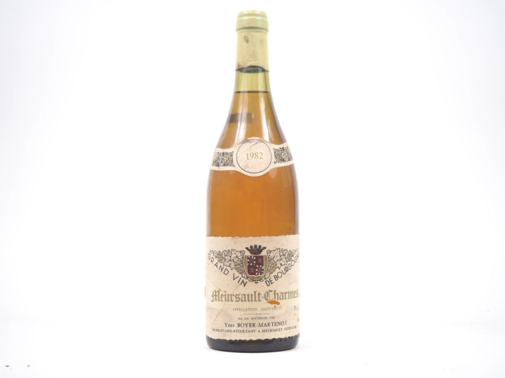 1 BOUTEILLE MEURSAULT 1er CRU CHARMES BOYER MARTENOT - 1982 - ELA/ELS