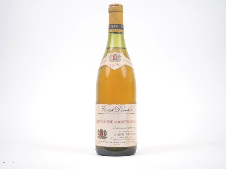 1 BOUTEILLE CHASSAGNE MONTRACHET J. DROUHIN - 1988 - ELS 