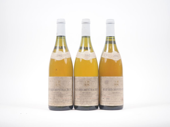 3 BOUTEILLES BATARD MONTRACHET GC PH.D'ISSONCOURT - 2002 - ES 