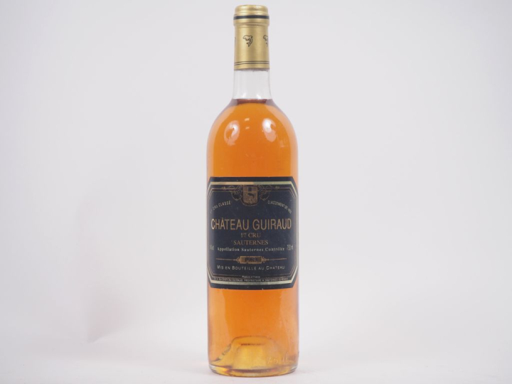 1 BOUTEILLE CHÂTEAU GUIRAUD 1er CC SAUTERNES - 1983 - BG
