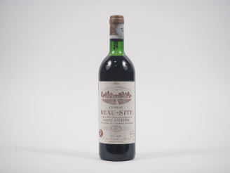 Vente aux enchères 1 BOUTEILLE CHÂTEAU BEAU SITE CBS ST ESTÈPHE - 1973 - LB