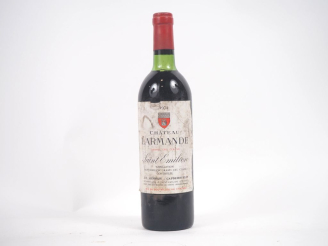 Vente aux enchères 1 BOUTEILLE CHÂTEAU LARMANDE GCC ST ÉMILION - 1974 - LB/ELA