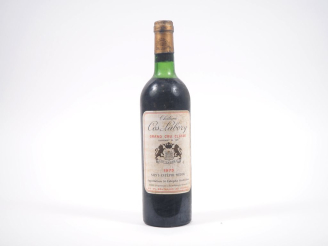 Vente aux enchères 1 BOUTEILLE CHÂTEAU COS LABORY GCC SAINT ESTÈPHE MÉDOC - 1975 - LB/ELS