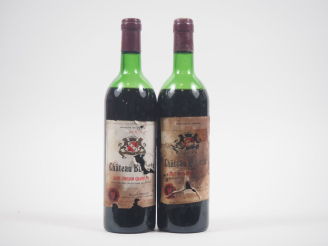 Vente aux enchères 2 BOUTEILLES CHÂTEAU BADETTE GC ST ÉMILION - 1978 - BEP/EA