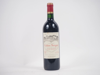 Vente aux enchères 1 BOUTEILLE CHÂTEAU CALON SÉGUR GCC ST ESTÈPHE - 1993 - ELA 