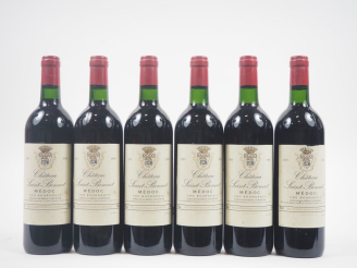 Vente aux enchères 6 BOUTEILLES CHÂTEAU ST BONNET CB MÉDOC - 1995 