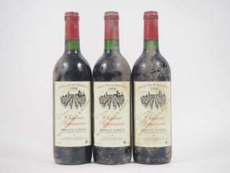 Vente aux enchères 3 BOUTEILLES CHÂTEAU SEGUINEAU BORDEAUX SUPÉRIEUR - 1998