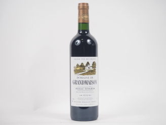 Vente aux enchères 1 BOUTEILLE DOMAINE GRANDMAISON GRAVES - 2014