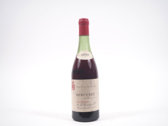 Vente aux enchères 1 BOUTEILLE MERCUREY LEROY - 1959 - 5,8 CM 