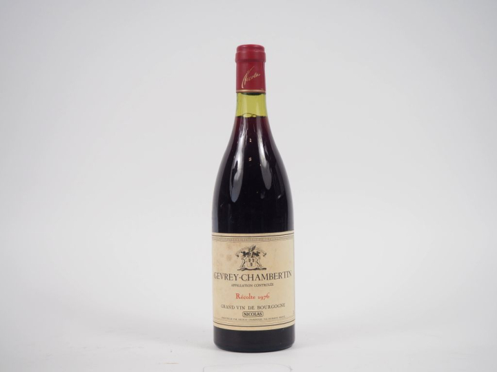 1 BOUTEILLE GEVREY CHAMBERTIN NICOLAS - 1976